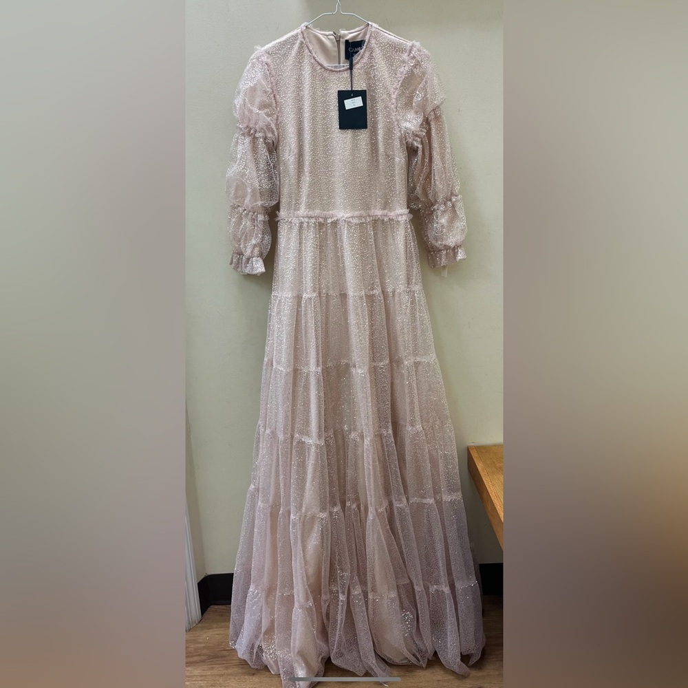 Camilla Couture Baby Pink Gown- brand new with tags